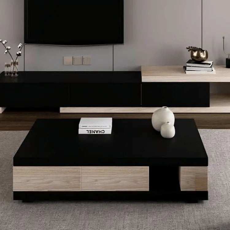 طقم ترابيزات مع وحدة علوية ام دي اف اسباني - FUR51 - Homix