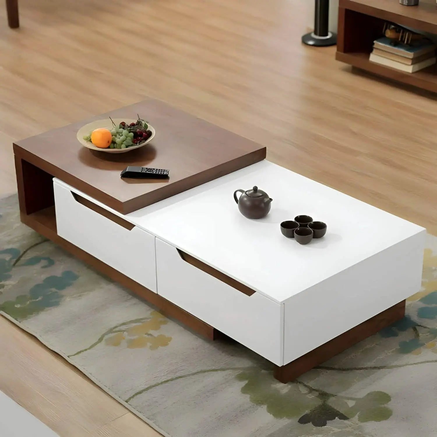 تسوق الأن من هومكس  طقم ترابيزات لون أبيض*بيج - CLG700 بأفضل سعر وأفضل جودة