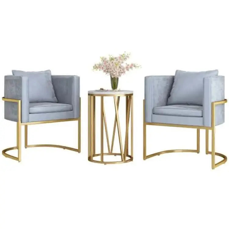 تسوق الأن من هومكس  طقم كراسي مع ترابيزة جانبية - STA139 بأفضل سعر وأفضل جودة