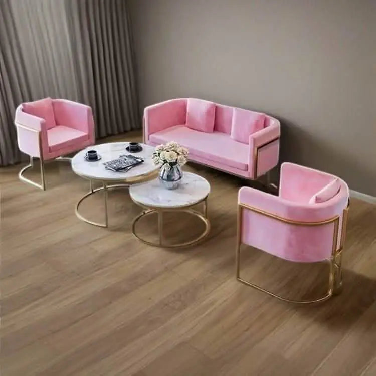 تسوق الأن من هومكس  طقم كنب مع ترابيزة قهوة متداخلة - STA142 بأفضل سعر وأفضل جودة