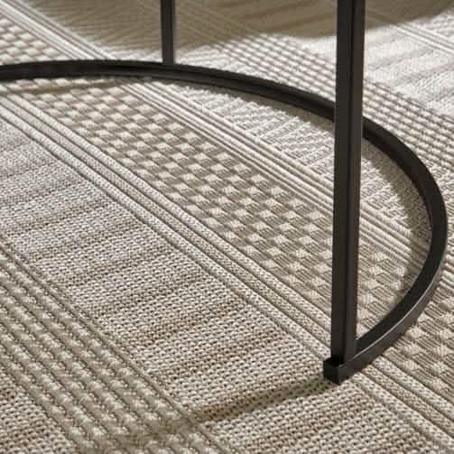 تسوق الأن من هومكس  ترابيزة قهوة متداخلة معدن بسطح زجاج - STA63 بأفضل سعر وأفضل جودة