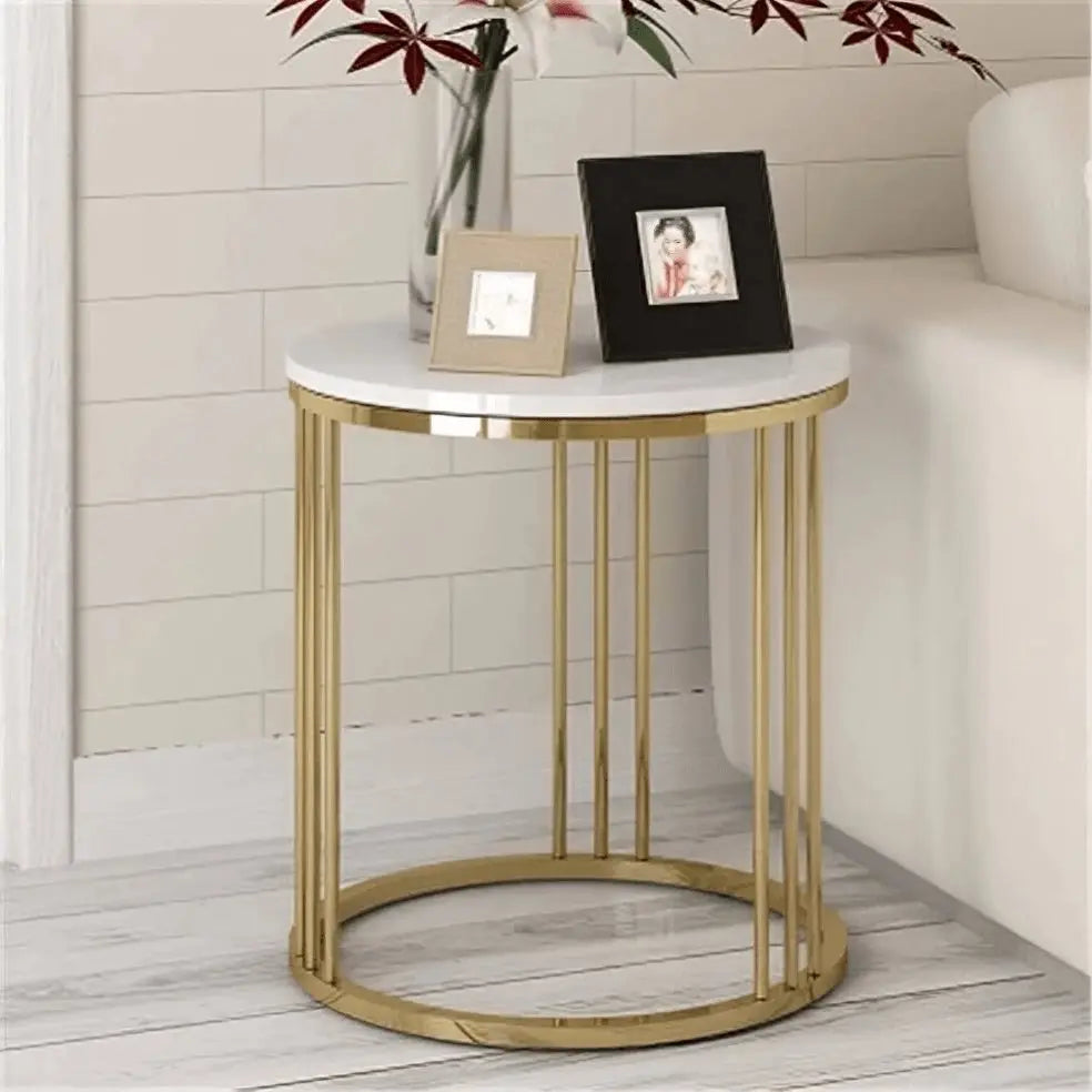 ترابيزة قهوة مع ترابيزة جانبية معدن - STA82 - Homix