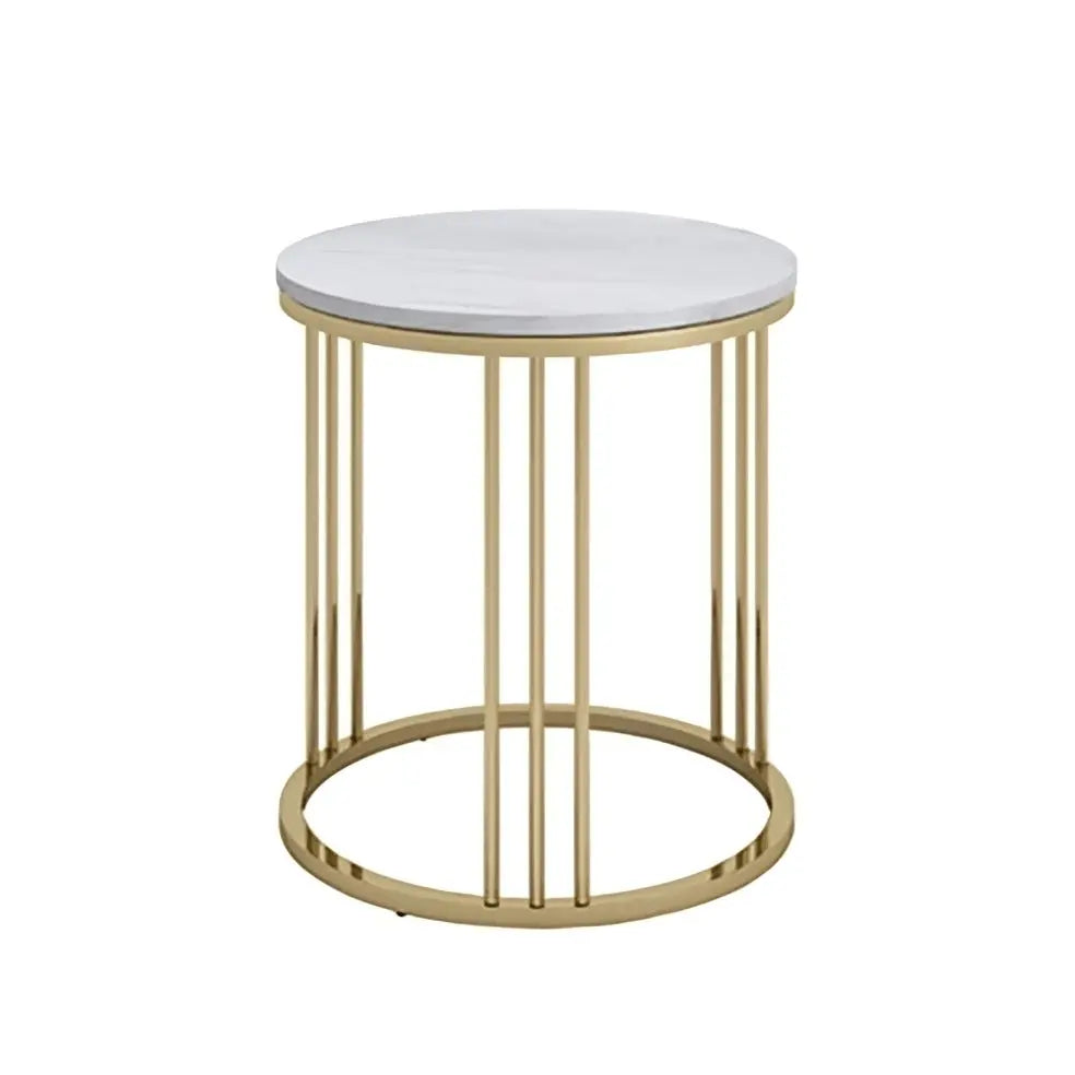 ترابيزة قهوة مع ترابيزة جانبية معدن - STA82 - Homix