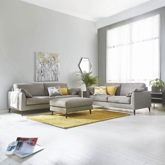 تسوق الأن من هومكس  طقم أنتريه رمادي خشب زان - STB165 بأفضل سعر وأفضل جودة