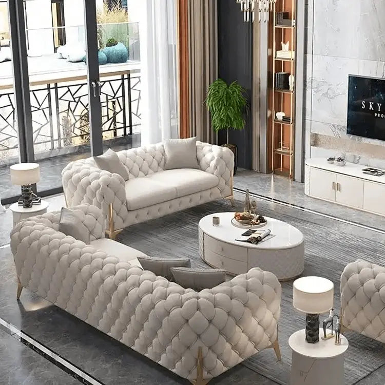 طقم كنب خشب زان - STB168 - Homix