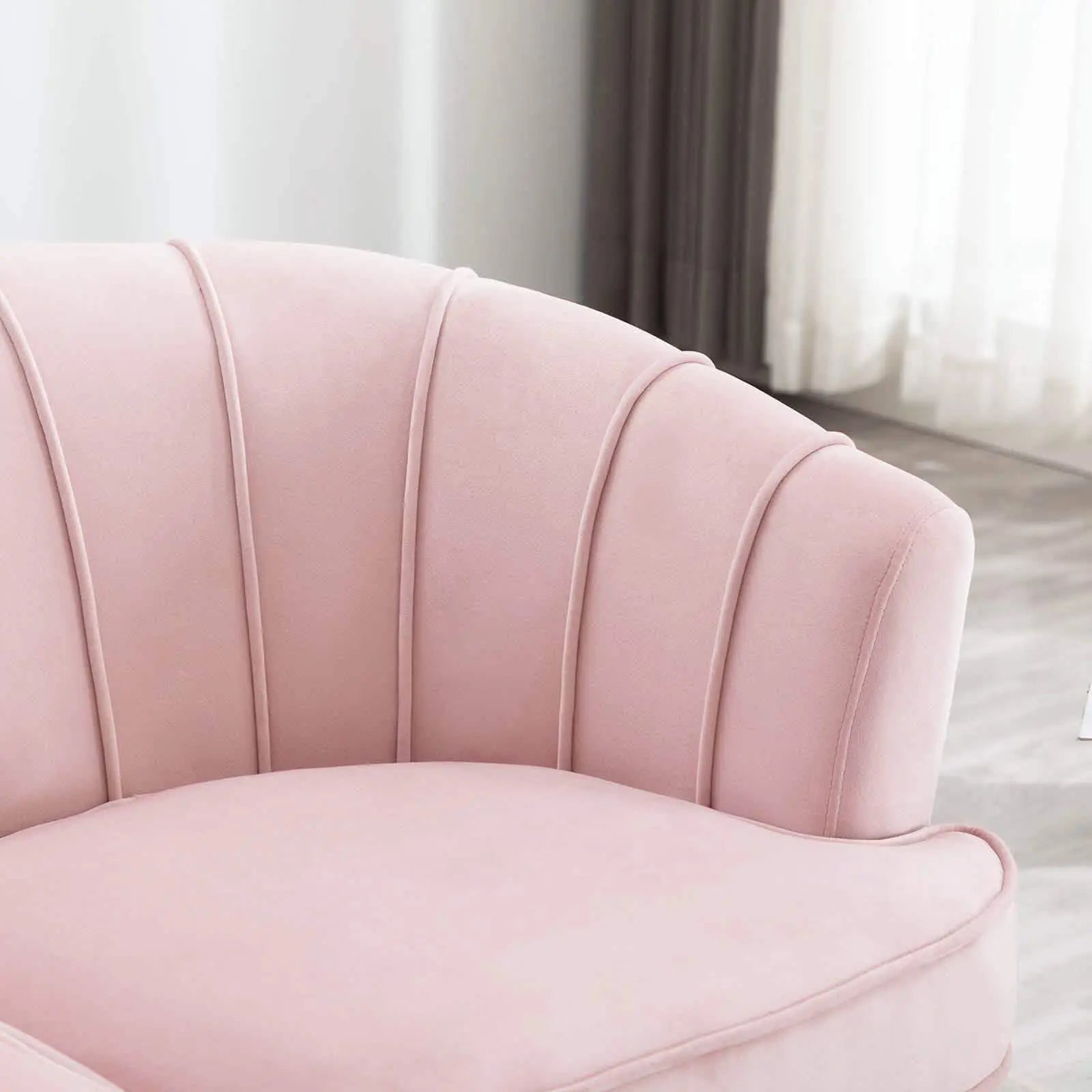 طقم أنتريه وردي خشب زان - STB173 - Homix