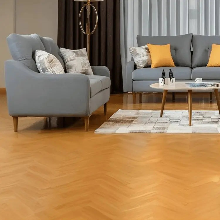 طقم كنب رمادي خشب زان - STB18 - Homix