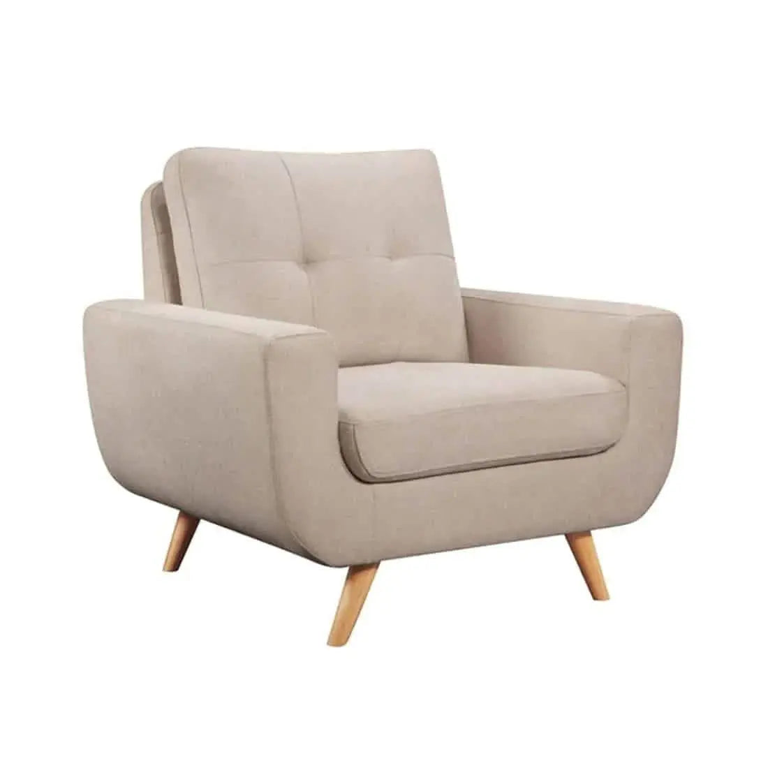 تسوق الأن من هومكس  طقم كنب كابتونيه بيج خشب زان - STB52 بأفضل سعر وأفضل جودة