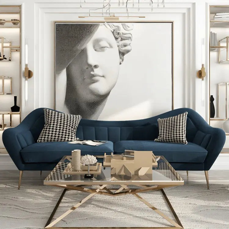 طقم أنتريه خشب زان طبيعي - STB70 - Homix