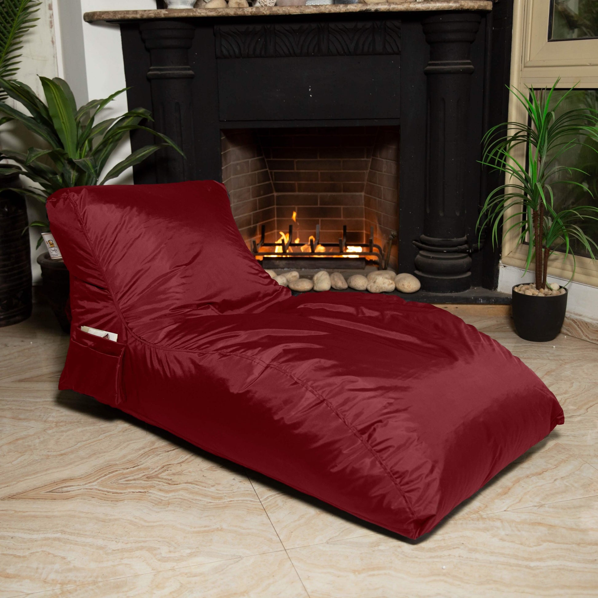 تسوق الأن من هومكس  بين باج شيزلونج قماش 75*135*76 سم - COM73 بأفضل سعر وأفضل جودة