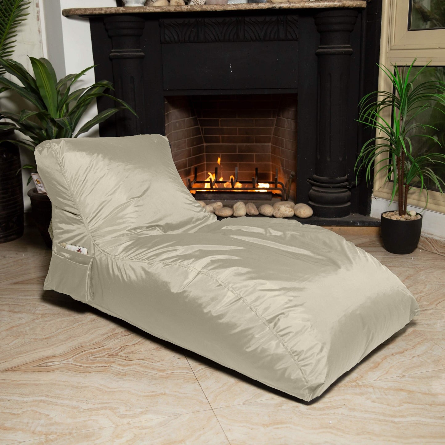 تسوق الأن من هومكس  بين باج شيزلونج قماش 75*135*76 سم - COM73 بأفضل سعر وأفضل جودة