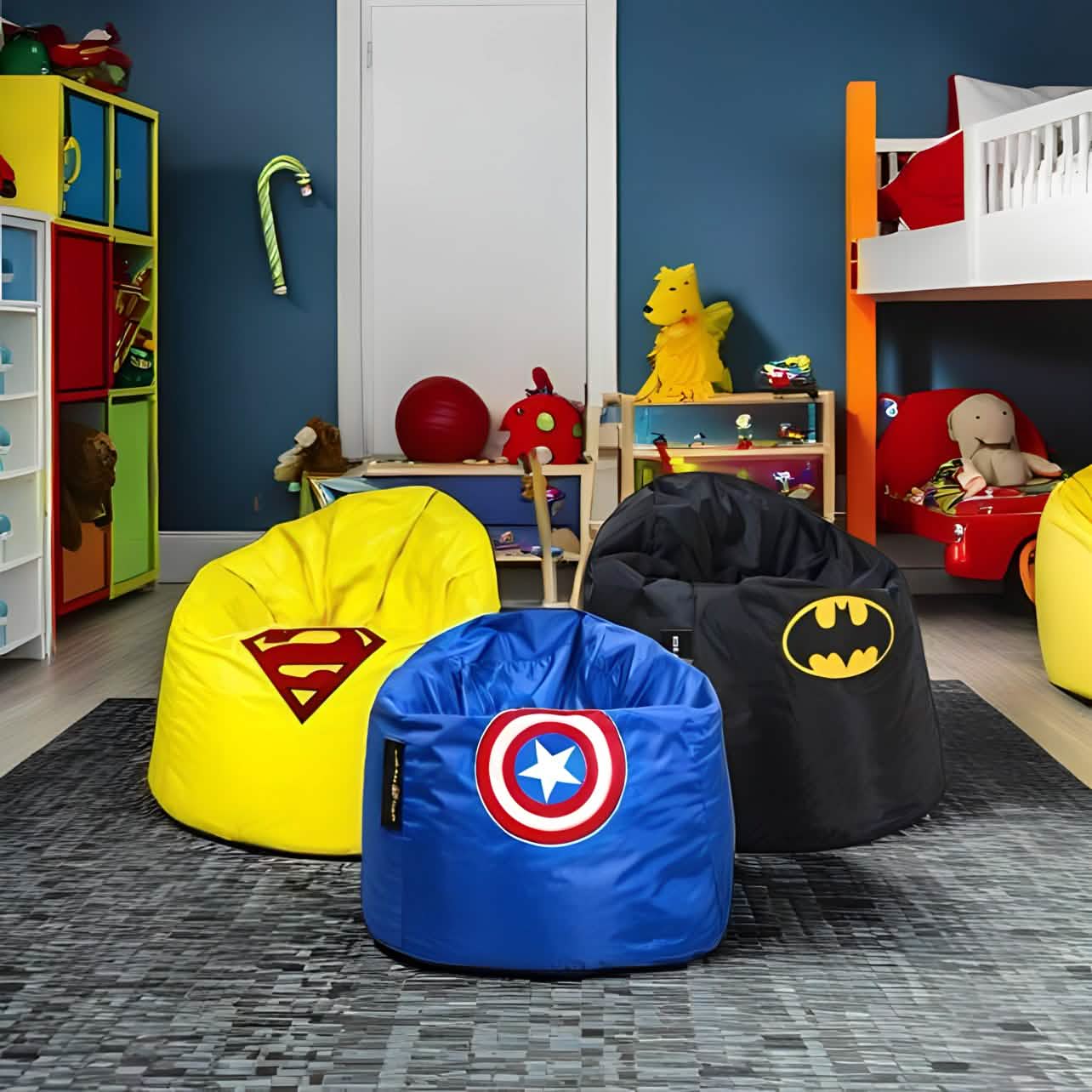 تسوق الأن من هومكس  بين باج سوبر هيروز 90*90*70 سم - BEN139 بأفضل سعر وأفضل جودة