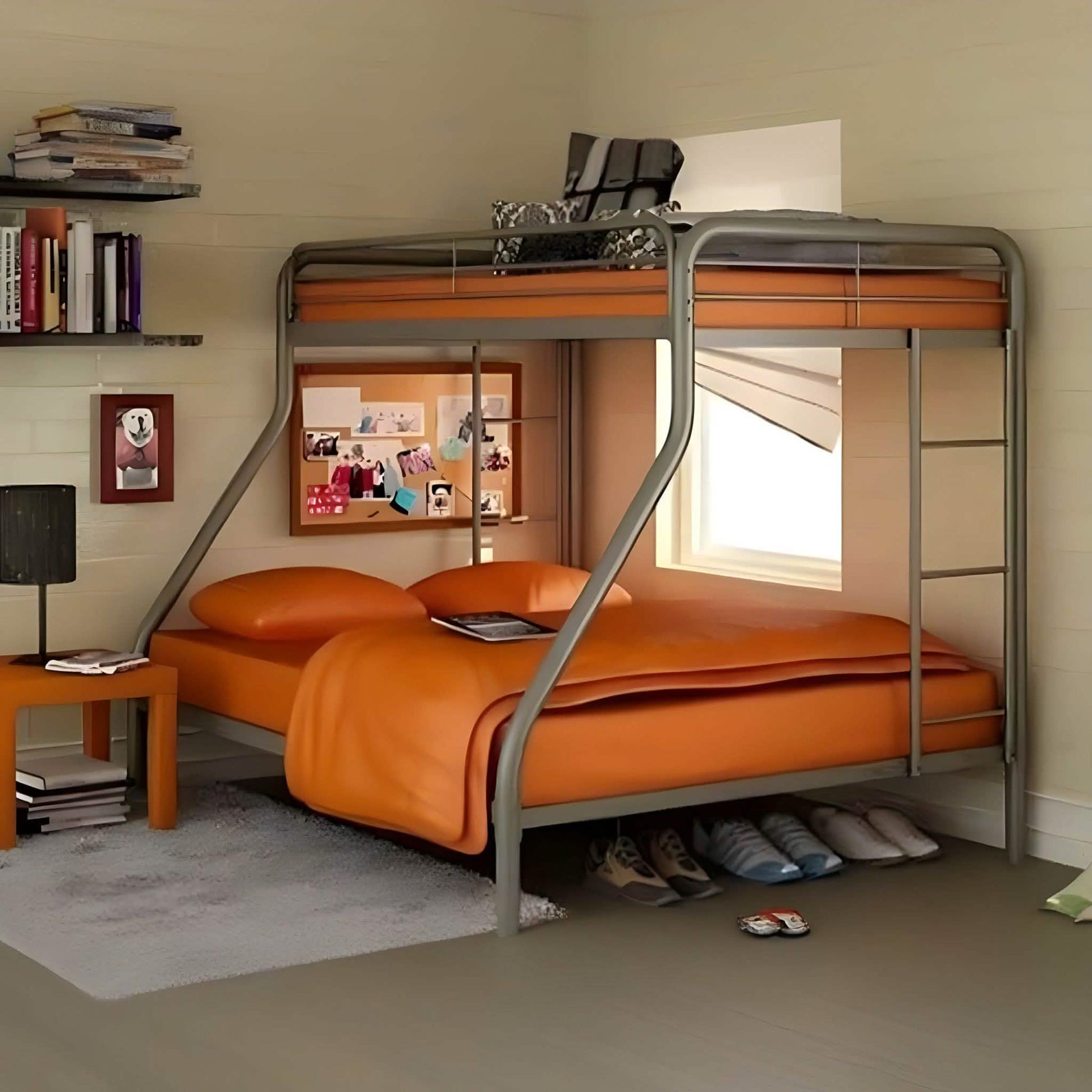 سرير معدن بدورين - STA157 Star Steel