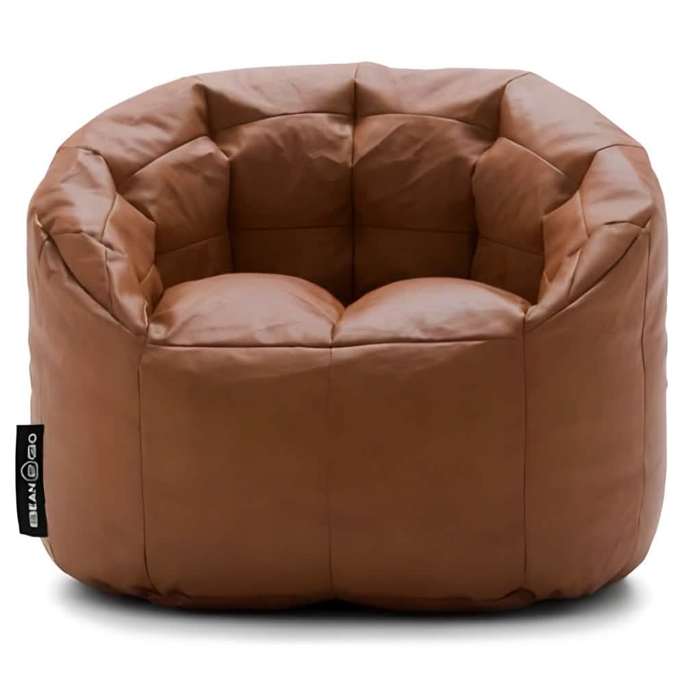 تسوق الأن من هومكس  كرسي بين باج لاكجري جلد 90*90*90 سم - BEN65 بأفضل سعر وأفضل جودة