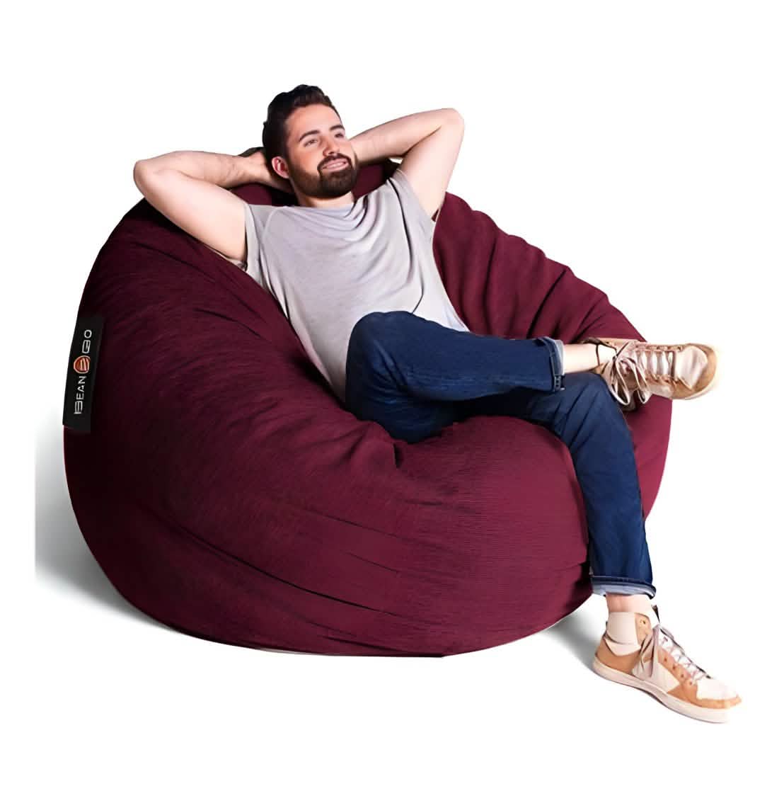 تسوق الأن من هومكس  بين باج جاينت قماش 115*115*90 سم - BEN93 بأفضل سعر وأفضل جودة