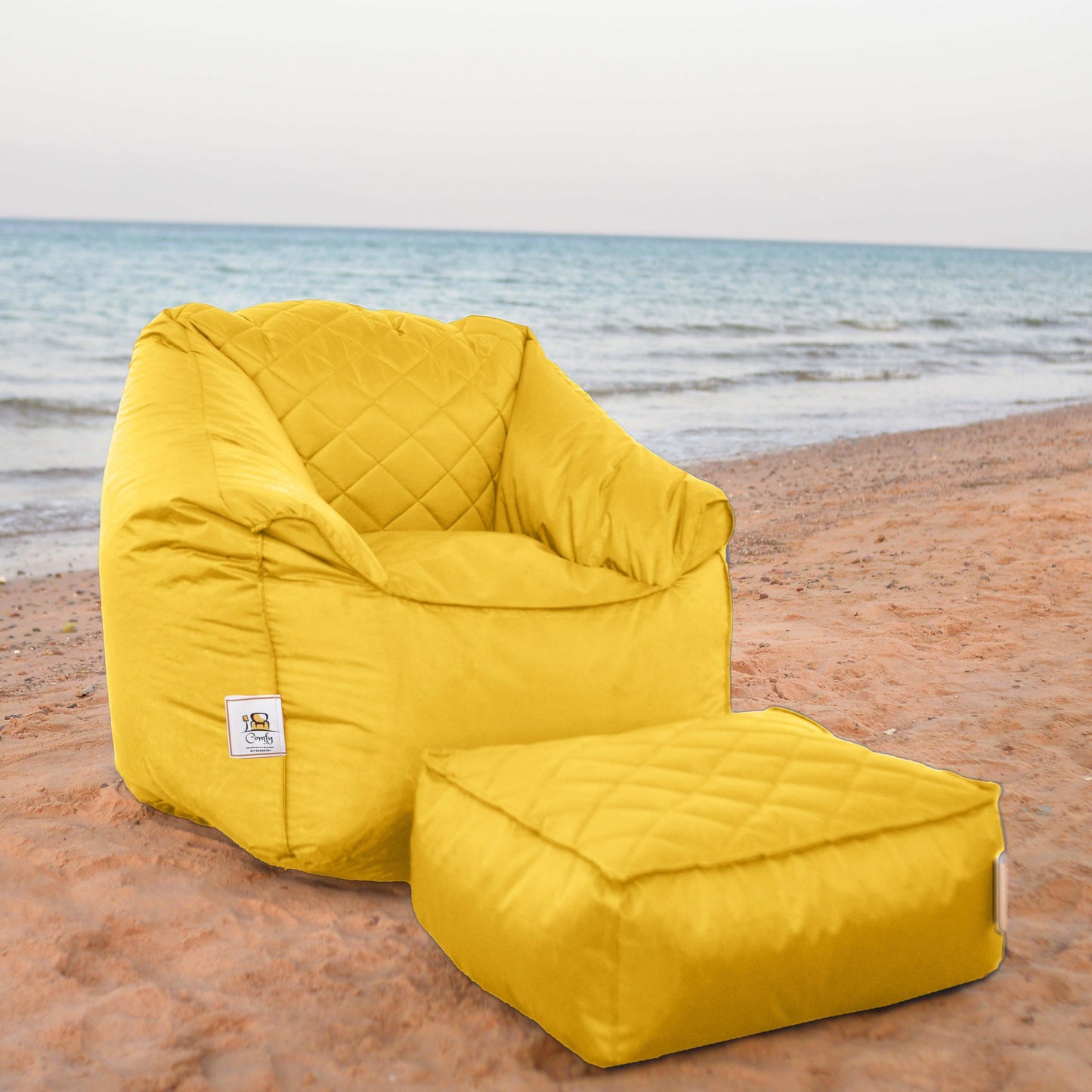 بين باج وبوف قماش 105*90*90 سم - COM147 Comfy