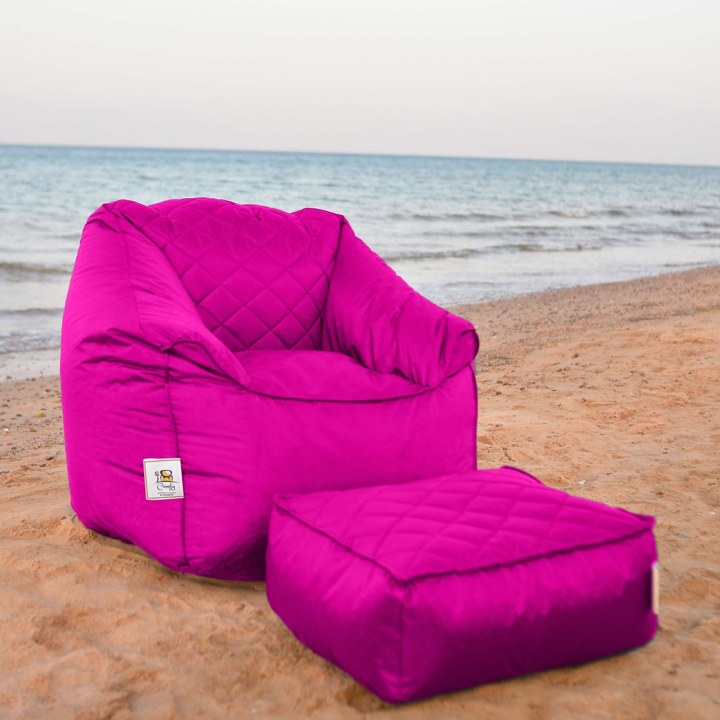 بين باج وبوف قماش 105*90*90 سم - COM147 Comfy