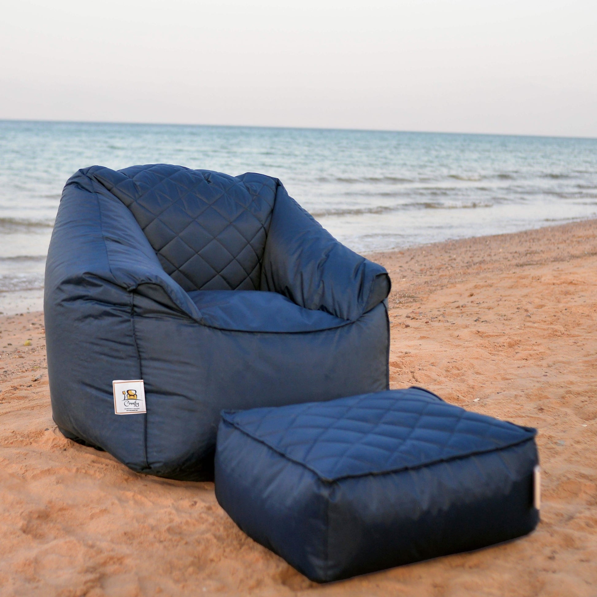 بين باج وبوف قماش 105*90*90 سم - COM147 Comfy