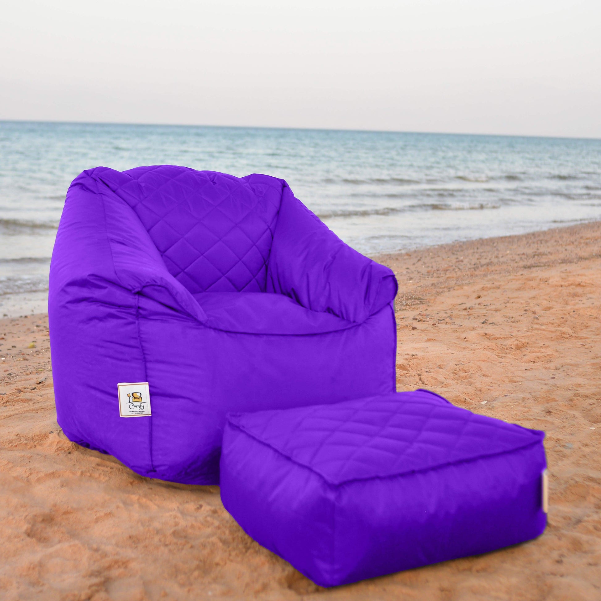 بين باج وبوف قماش 105*90*90 سم - COM147 Comfy