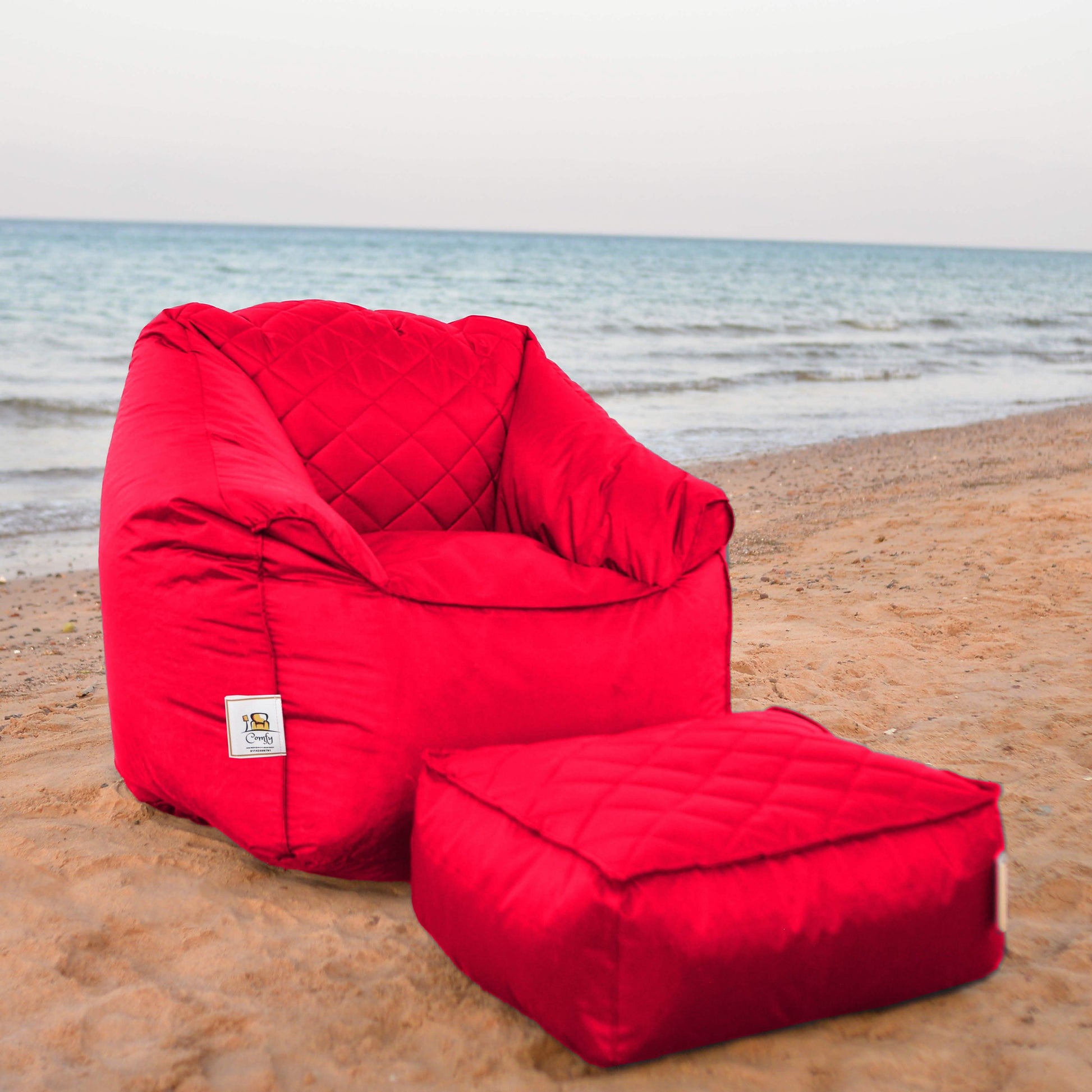 بين باج وبوف قماش 105*90*90 سم - COM147 Comfy