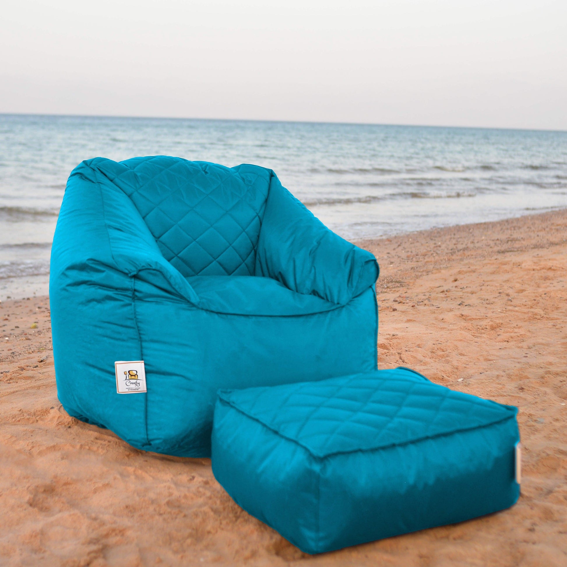 بين باج وبوف قماش 105*90*90 سم - COM147 Comfy