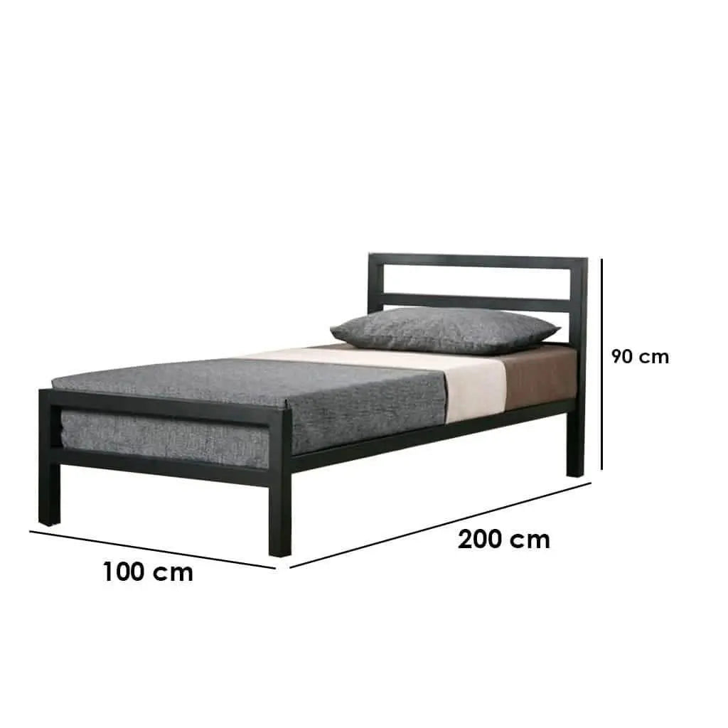 سرير معدن 100*200*90 سم - STA21 - Homix