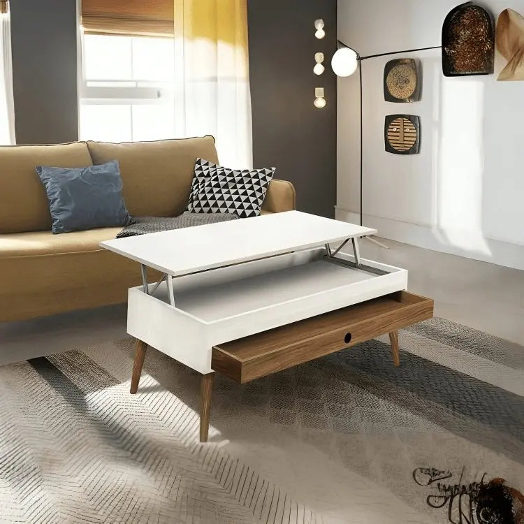 ترابيزة قهوة قابلة للفتح 100*45*50 سم - FUR76 - Homix