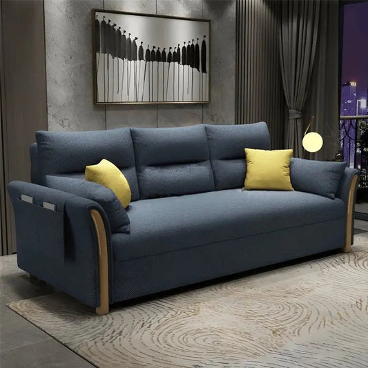كنبة خشب زان 200*85*75 سم - STB133 - Homix