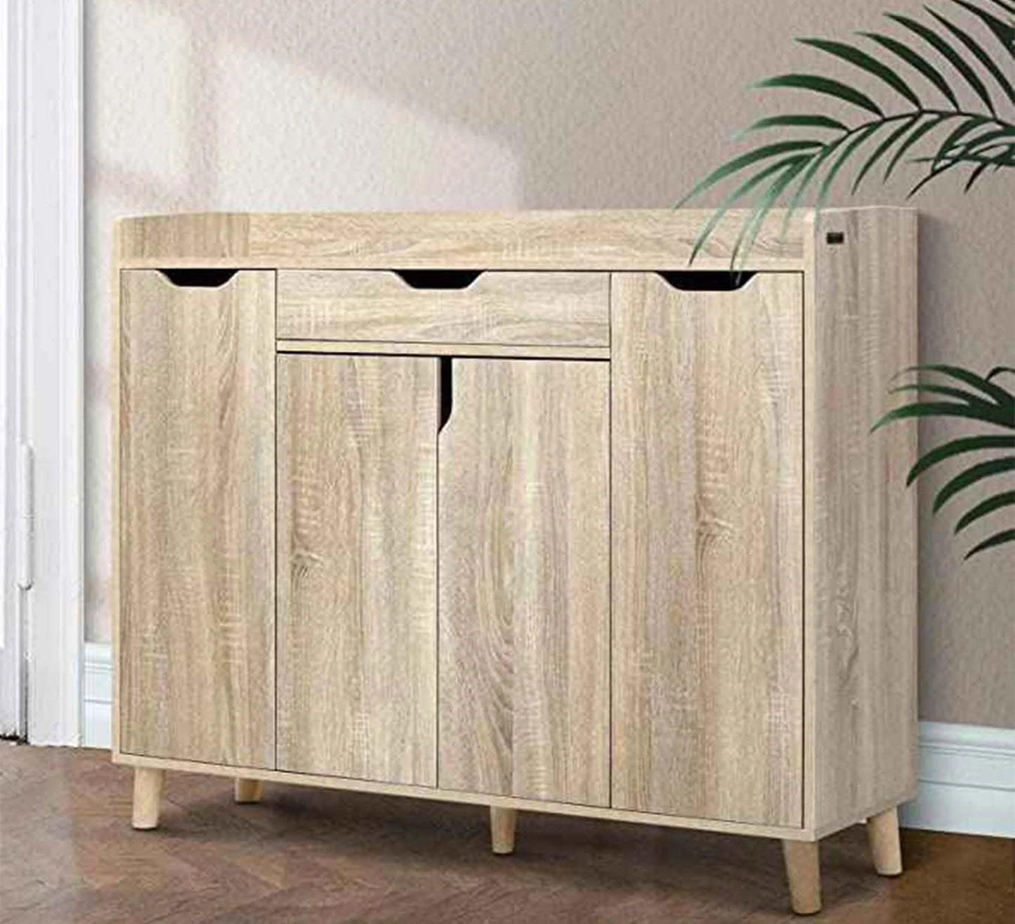 حامل أحذية بأربعة رفوف أنيق