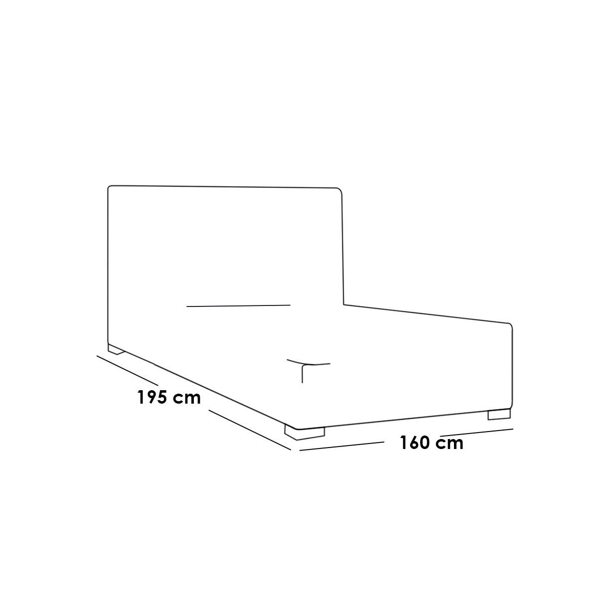 غرفة نوم كاملة، خشب ام دي اف - 5 قطع