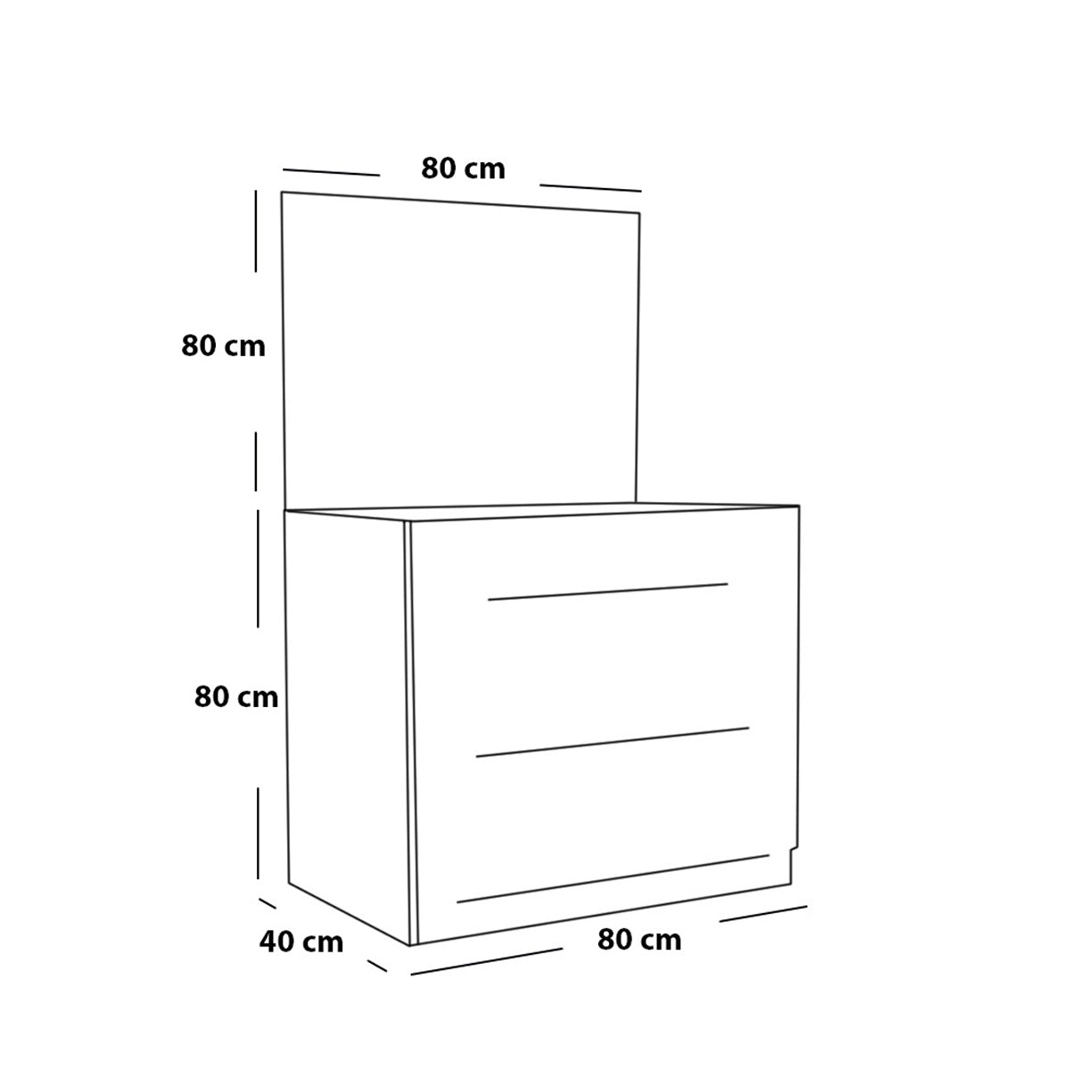 غرفة نوم كاملة، خشب ام دي اف - 5 قطع