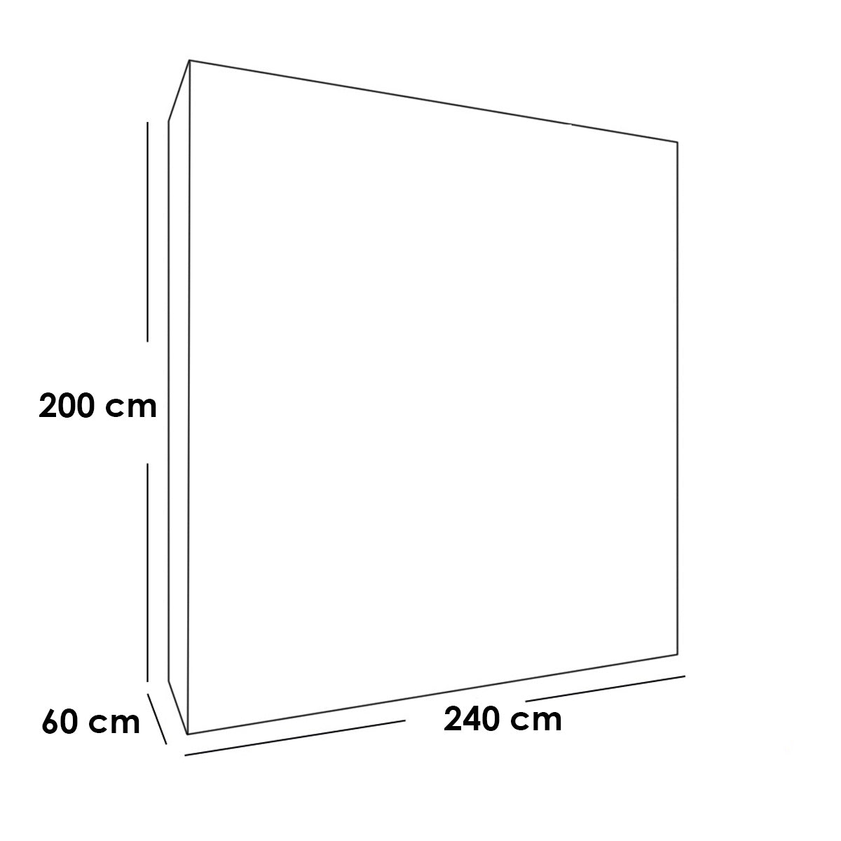 غرفة نوم كاملة، خشب ام دي اف - 5 قطع